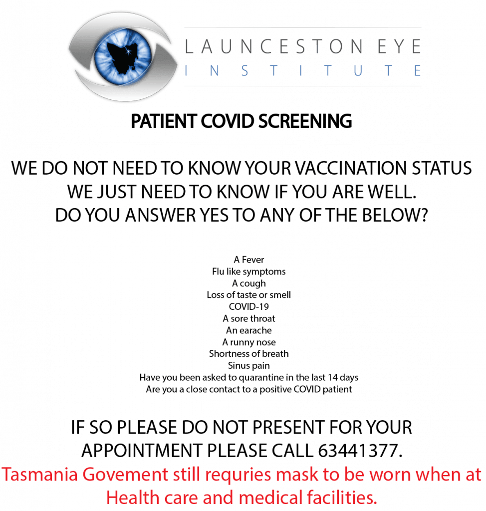 FAQ Launceston Eye institute
